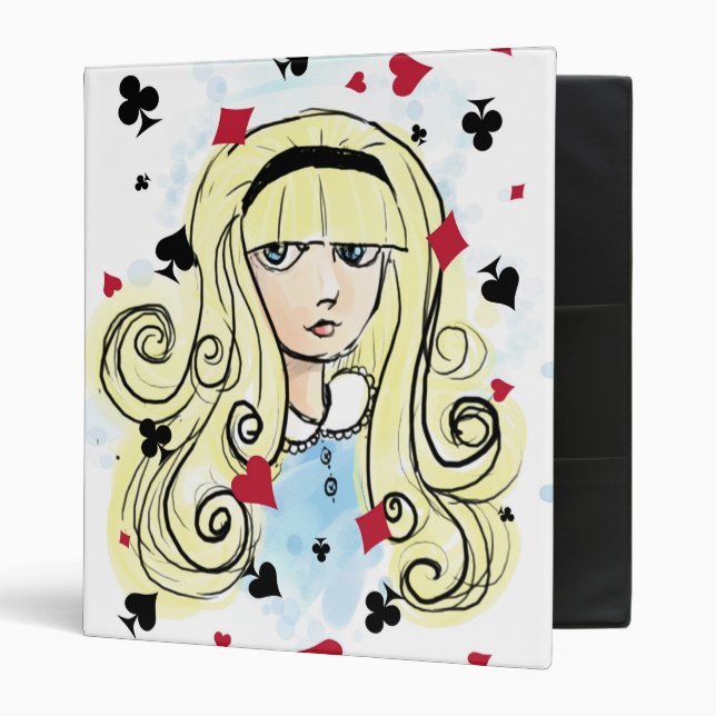 Watercolor Sketch Alice Binder (Front/Inside)