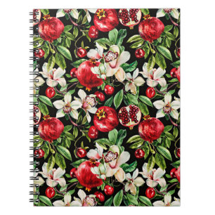 Watercolor sketched detailed elegant pattern of da notebook