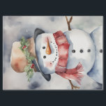 Watercolor Snowman at Christmas Decoupage Tissue Paper<br><div class="desc">Step into a magical winter wonderland with our delightful decoupage paper featuring a watercolor snowman celebrating Christmas. Immerse yourself in the whimsical details and festive charm captured on each sheet, evoking the joy and merriment of the holiday season. Perfect for adding a touch of seasonal cheer to your crafting projects,...</div>