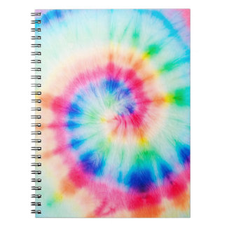 Watercolor Spiral. Organic Artistic Dirty Art. Spi Notebook