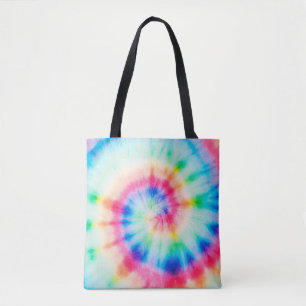 Watercolor Spiral. Organic Artistic Dirty Art. Spi Tote Bag