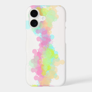 Watercolor Splatter Colourful Abstract Design