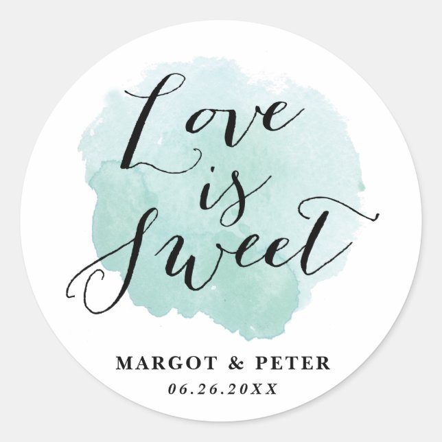 Watercolor spotlight stickers (Front)