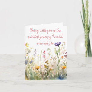 Watercolor Spring Mix Floral Every Celebration Card