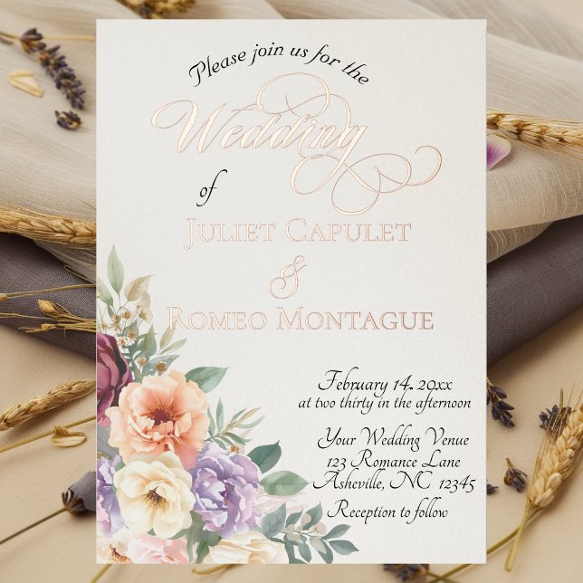 Watercolor Spring Wildflowers - Ivory (Creator Uploaded)