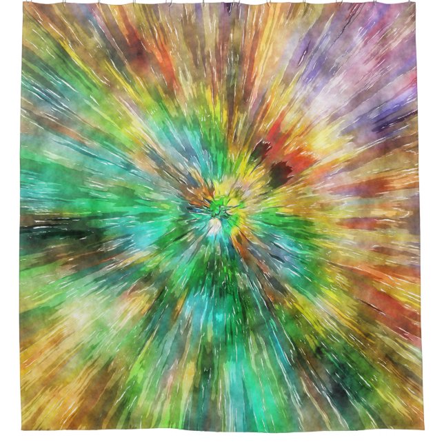Watercolor Starburst Tie Dye (Front)
