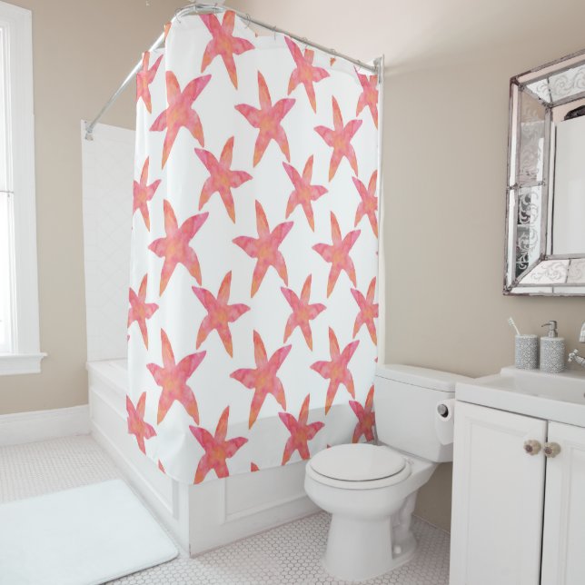 Watercolor Starfish Pattern  (In Situ)