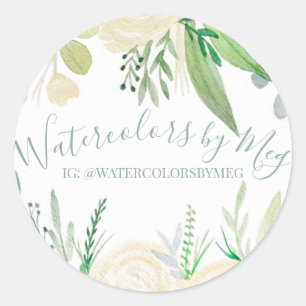 Watercolor Sticker