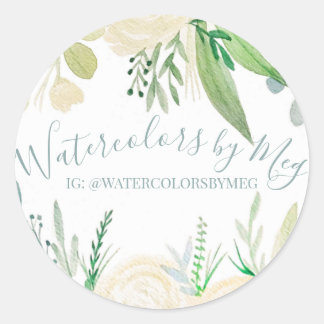 Watercolor Sticker