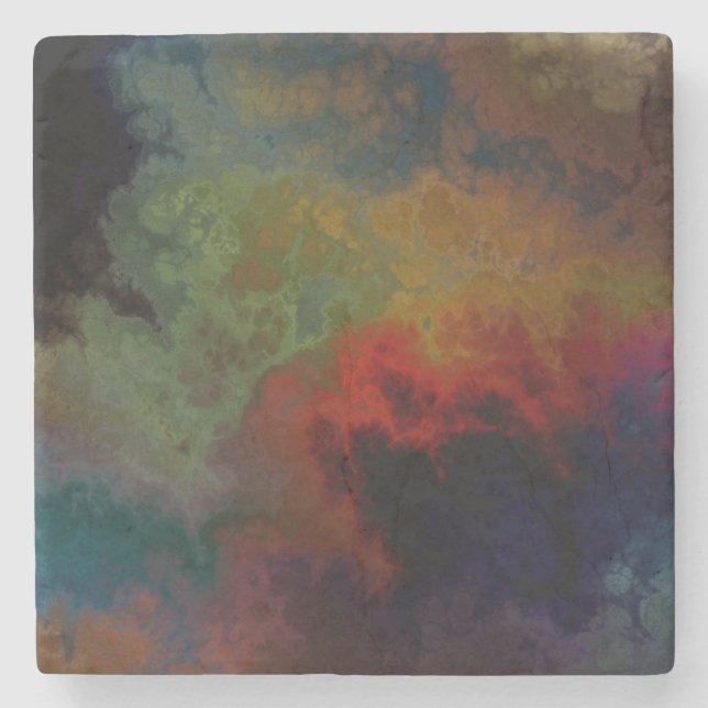 Watercolor Stone Coaster (Front)