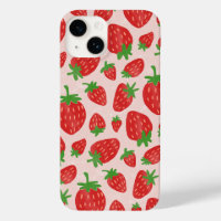 Watercolor Strawberries Case-Mate iPhone Case