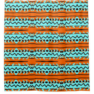 Watercolor stripes, bright colourful pattern.