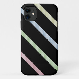 Watercolor Stripes iPhone 11 Case