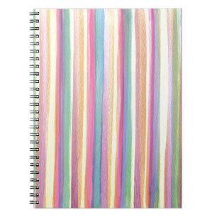 Watercolor Stripes Notebook