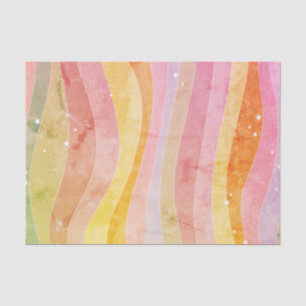 Watercolor Stripes Tissue Paper