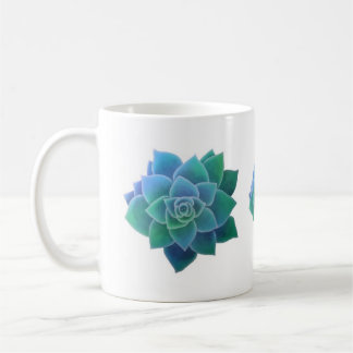 Watercolor Succulents Classic Mug
