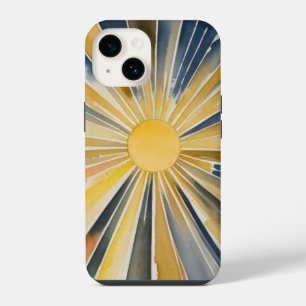 Watercolor Sunburst Flare iPhone 14 Case