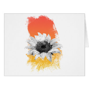 Watercolor Sunflower 