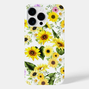 Watercolor Sunflower 7 iPhone 14 Pro Max Case