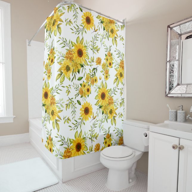 Watercolor Sunflower 8 (In Situ)