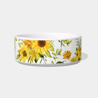 Watercolor Sunflower 8 Bowl