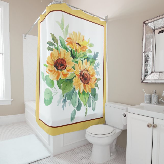 Watercolor sunflowers (In Situ)