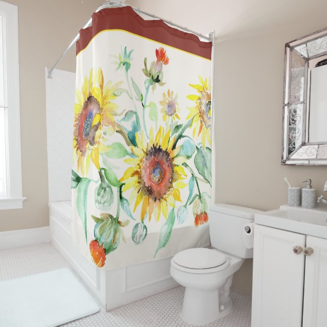Watercolor sunflowers (In Situ)