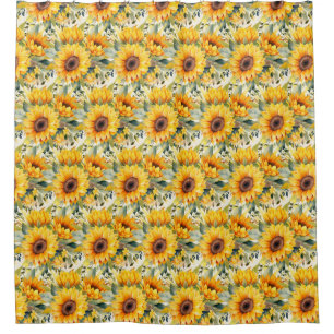 Watercolor Sunflowers Van Gogh Style 