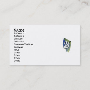 WATERCOLOR SWAN profile card