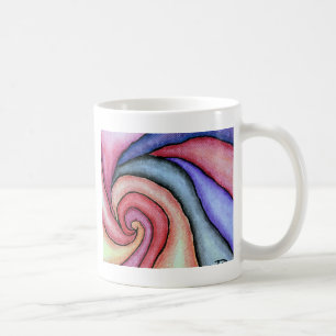 Watercolor Swirl Coffee Mug