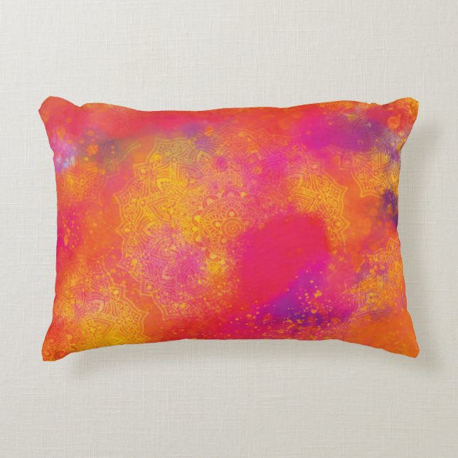 watercolor texture pillows (Front)