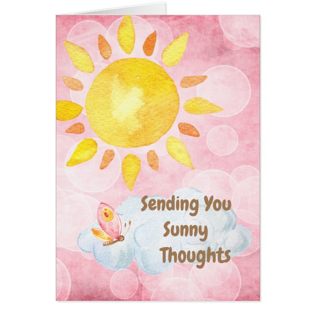 Watercolor Thinking of You (Front)