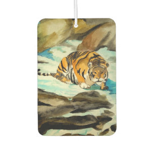 Watercolor Tiger Air Freshener