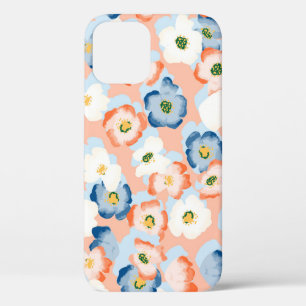 Watercolor Tiny Flowers: Vintage Pattern iPhone 12 Case