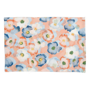 Watercolor Tiny Flowers: Vintage Pattern Pillowcase