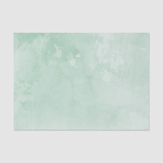 Watercolor Tissue Paper | Mint Green