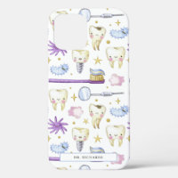 Watercolor Tooth | Dentist Dental Hygienist