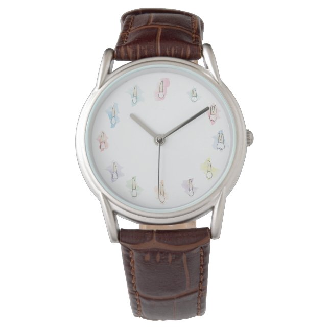 Watercolor Tooth Watch (Front)