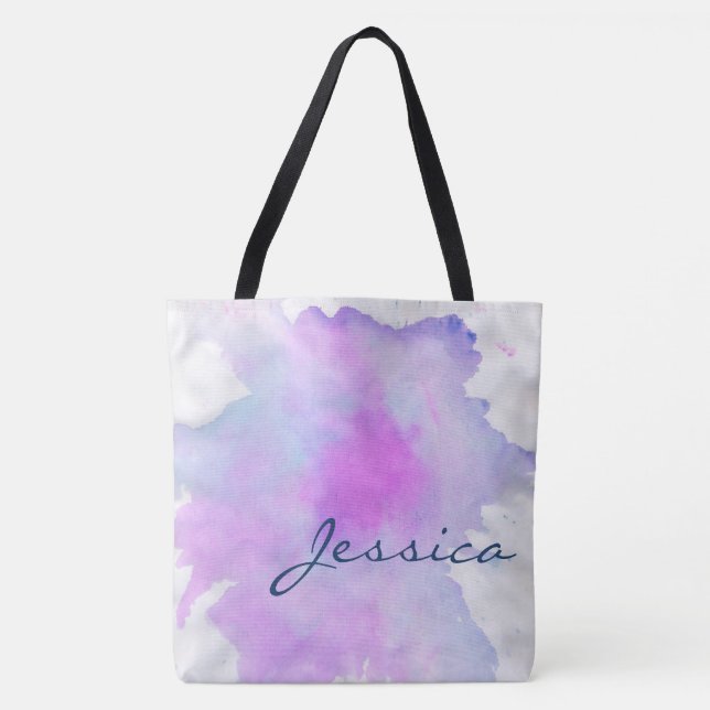 Watercolor Tote Bag (Front)