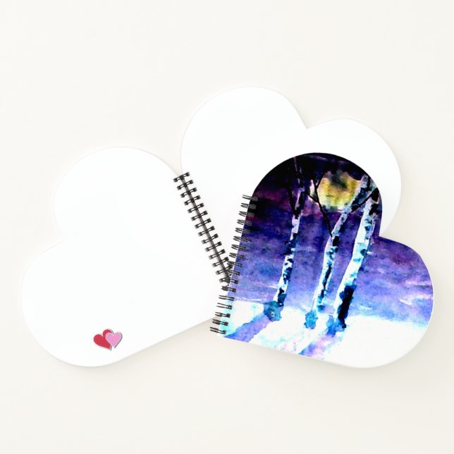 Watercolor Tree Notebook (Inside)