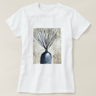 Watercolor tropical canna leaves T-Shirt