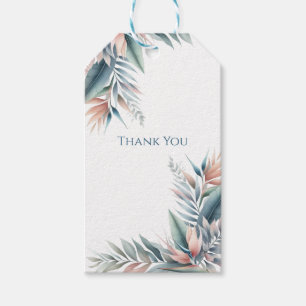 Watercolor Tropical Dream-Wedding- Gift Tags