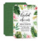 Watercolor Tropical Floral Frame Bridal Shower