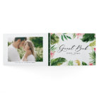 Watercolor Tropical Floral Frame Wedding