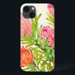 Watercolor Tropical Flowers iPhone 13 Case<br><div class="desc">Watercolor Tropical Flowers  Artist: Tim OToole</div>
