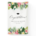 Watercolor Tropical Graduation Congratulations