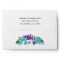 Watercolor Tropical Orchids Beach Wedding