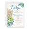 Watercolor Tropical Pineapple Beach Baby Shower