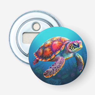 Watercolor Turtle Bottle Opener