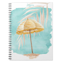 Watercolor Umbrella Notebook